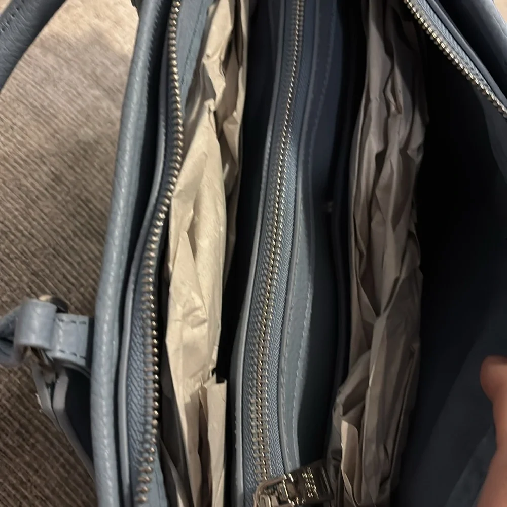 Steven Madden Blue Bleticia Tote New - Picture 5 of 8